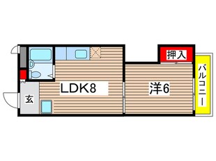 アネックス檀の物件間取画像